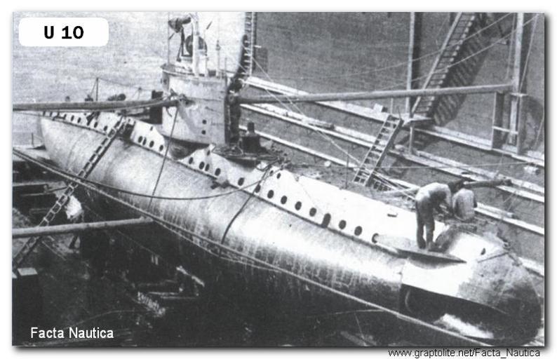 Austro-w�gierski okr�t podwodny U 10.